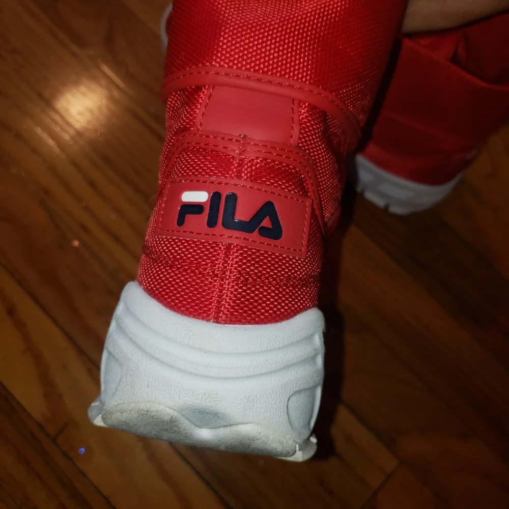 High top FILA SNEAKERS( size9) - Picture 7 of 10